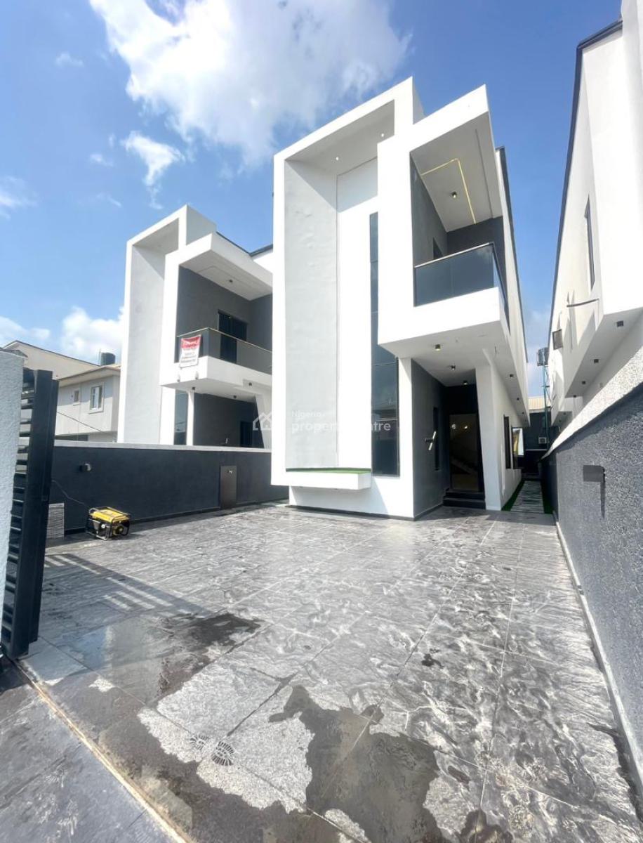 5 Bedroom Fully Detached Duplex with Staircase Motion Sensor, Ajah, Lagos, Detached Duplex for Sale