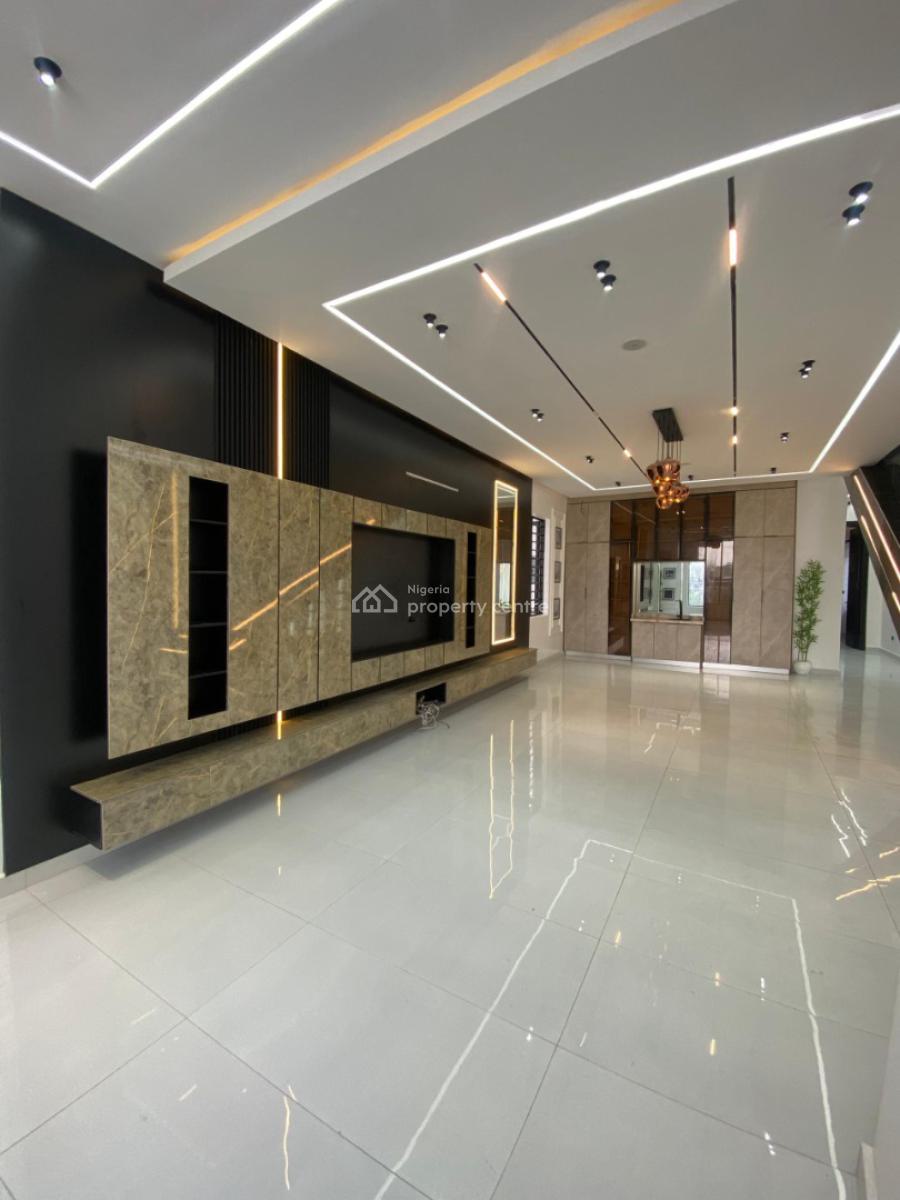 Fully Detached 5 Bedrooms Duplex with Bq, Ikota, Lekki, Lagos, Detached Duplex for Sale