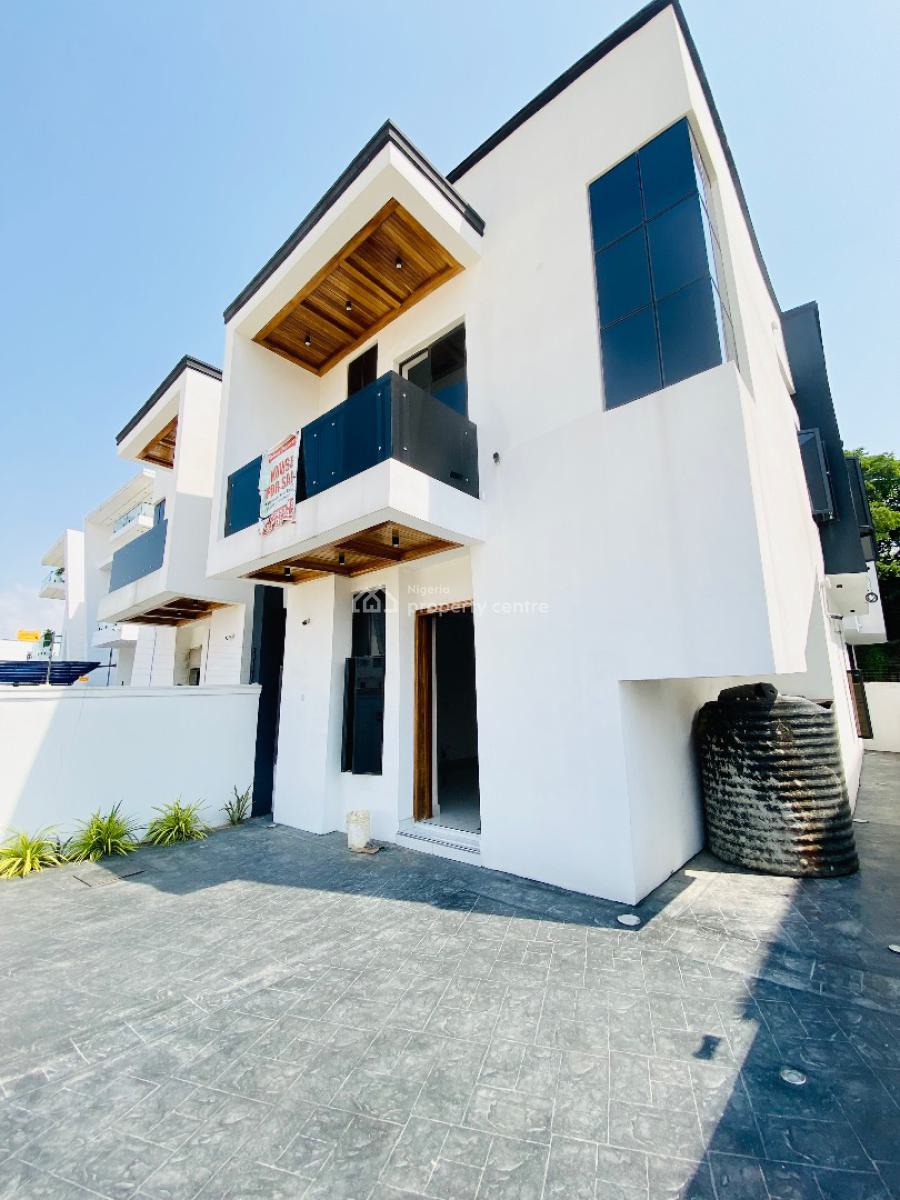 Newly Built 4 Bedrooms Semi-detached Home, Chevron, Lekki, Lagos, Semi-detached Duplex for Sale