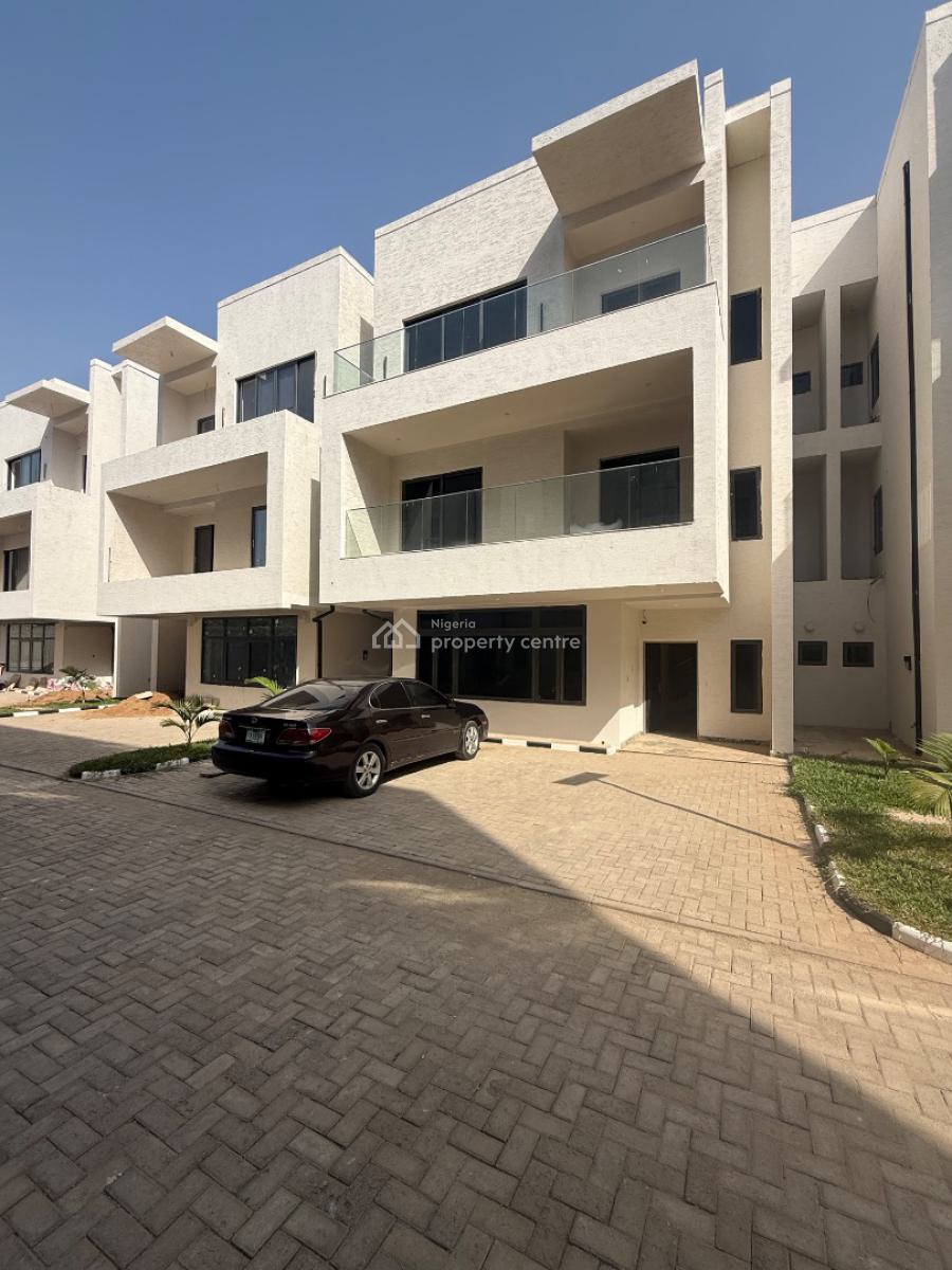 Newly Built and Tastefully Finished 5 Bedroom Semi Detached Duplex with, Guzape District, Abuja, Semi-detached Duplex for Rent