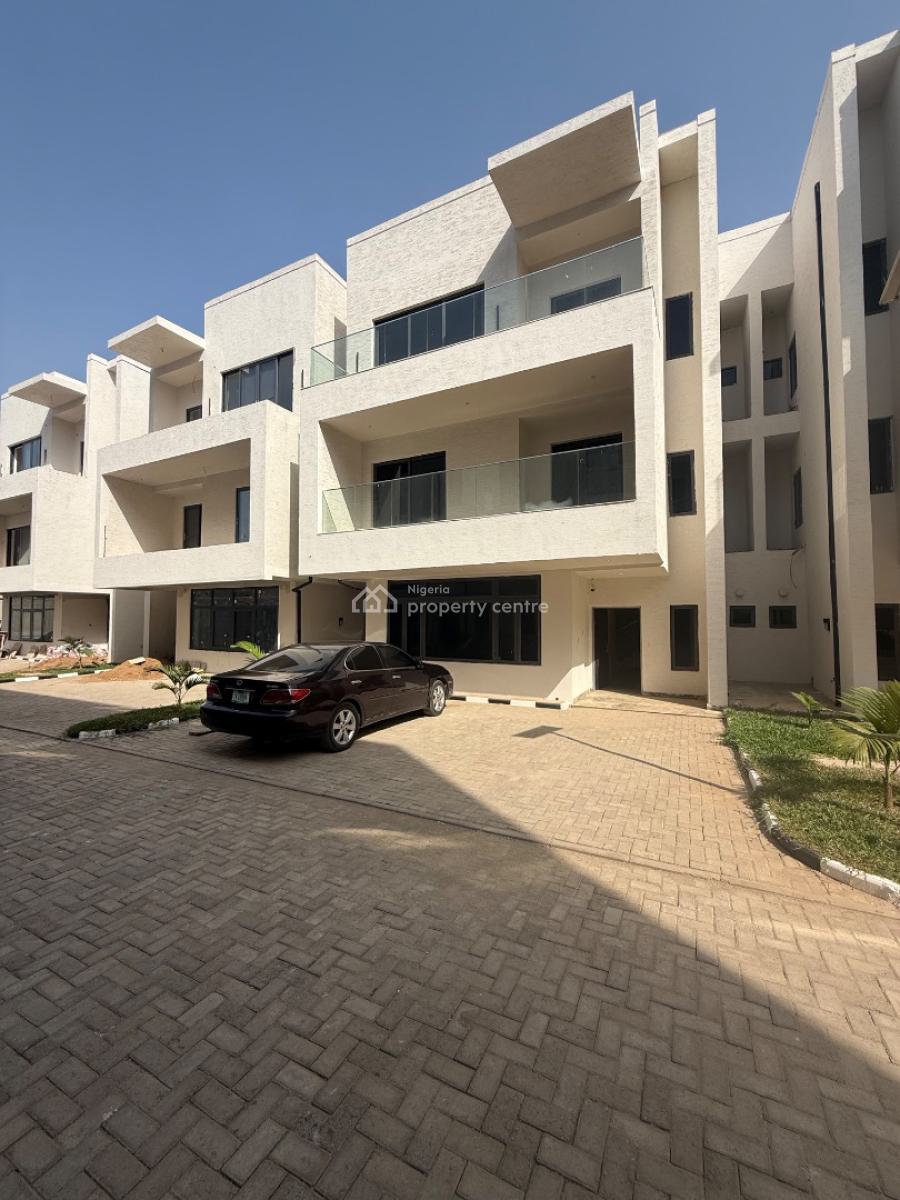 Newly Built and Tastefully Finished 5 Bedroom Semi Detached Duplex with, Guzape District, Abuja, Semi-detached Duplex for Rent