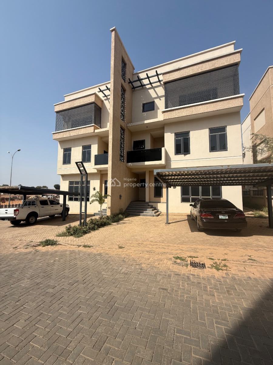 Newly Built and Tastefully Finished 5 Bedroom Semi Detached Duplex, Guzape District, Abuja, Semi-detached Duplex for Rent