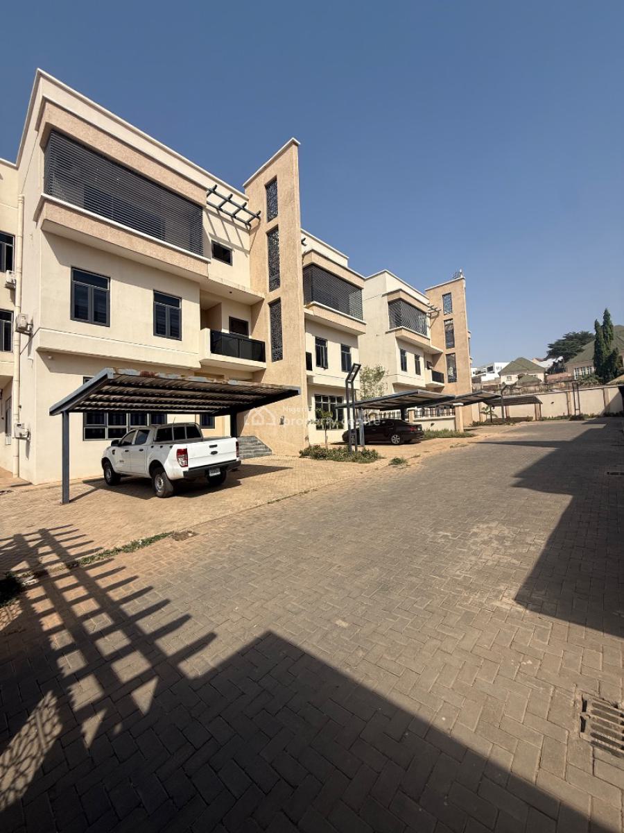 Newly Built and Tastefully Finished 5 Bedroom Semi Detached Duplex, Guzape District, Abuja, Semi-detached Duplex for Rent