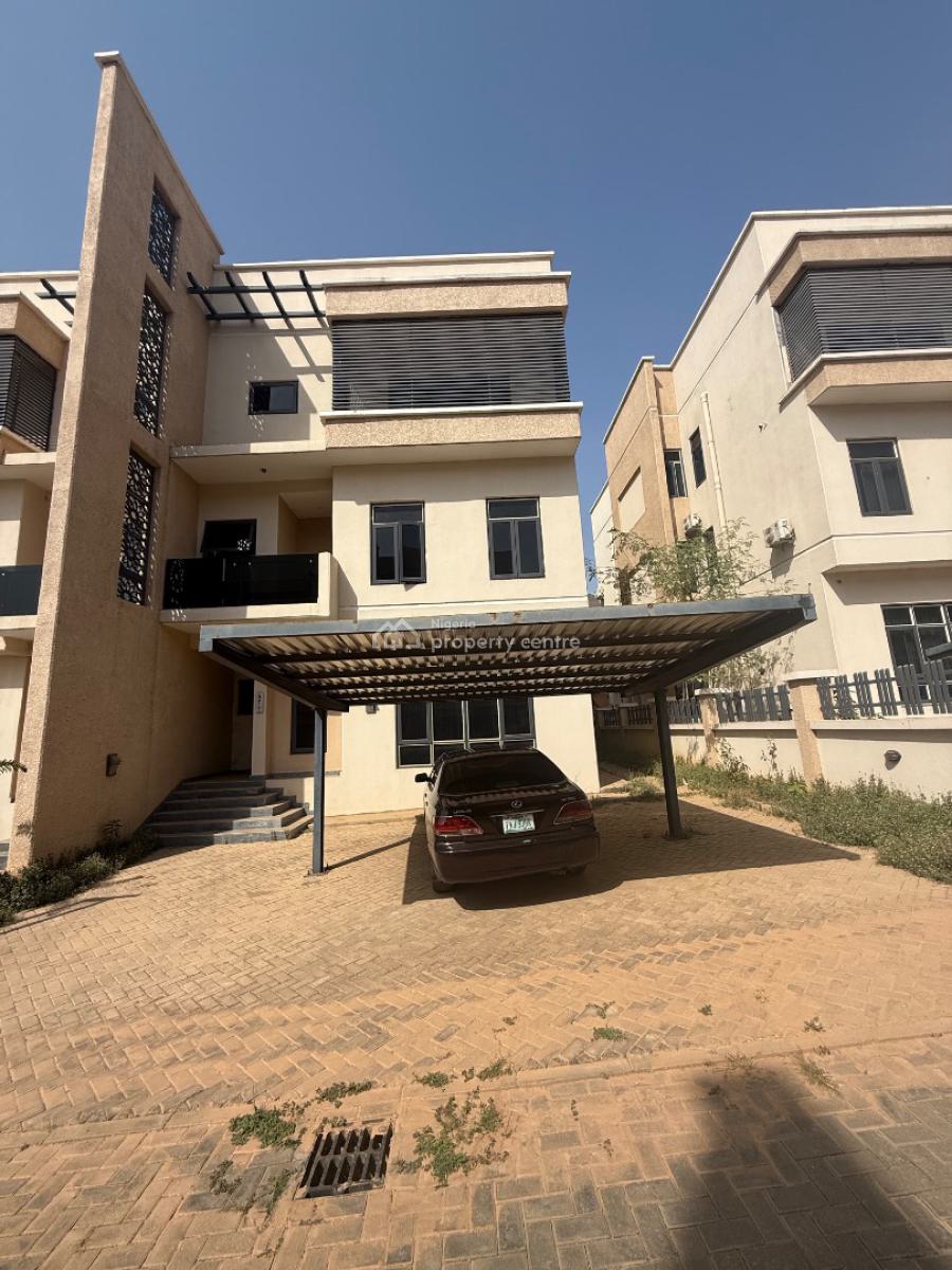 Newly Built and Tastefully Finished 5 Bedroom Semi Detached Duplex, Guzape District, Abuja, Semi-detached Duplex for Rent