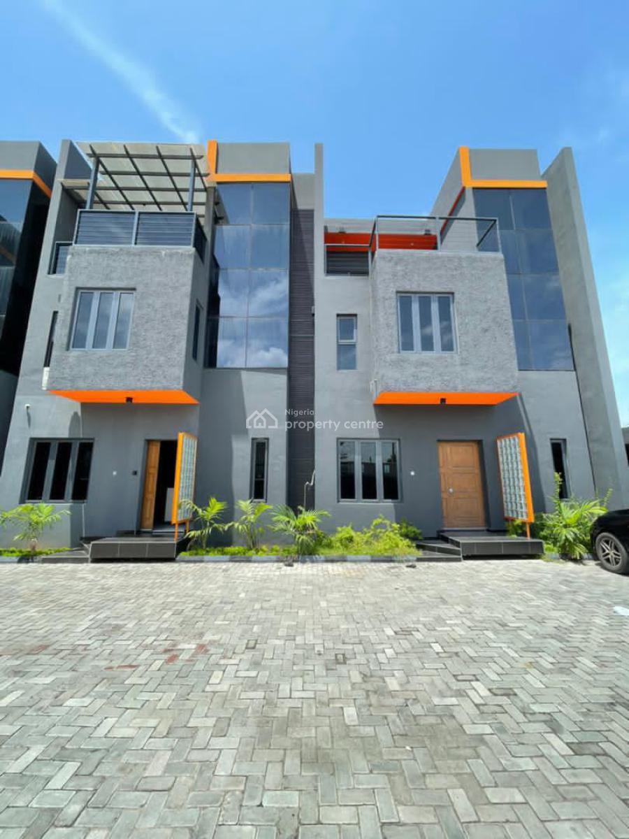 4 Bedroom Terrace Duplex with Bq, Lekki Phase 1, Lekki, Lagos, Terraced Duplex for Sale