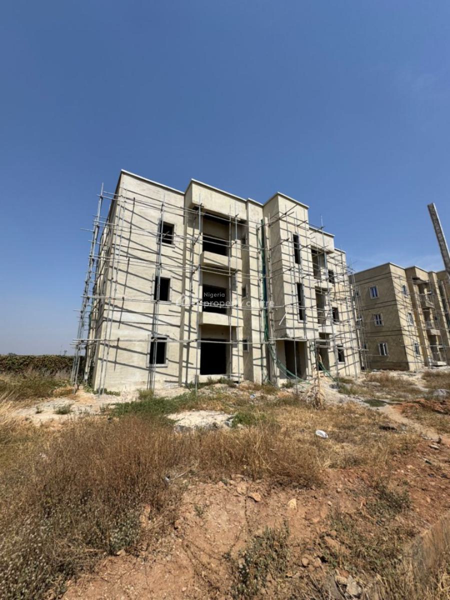 Newly Built 2 Bedroom Block of Flat (advanced Carcass), Apo, Abuja, Block of Flats for Sale