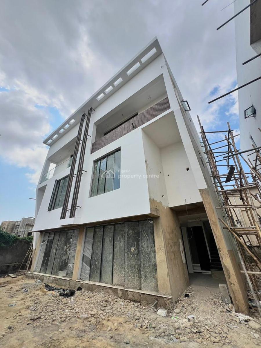 Luxury 4 Bedroom Semi Detached House with 2 Rooms Bq, Study, Gym, Park View Estate, Ikoyi, Lagos, Semi-detached Duplex for Sale