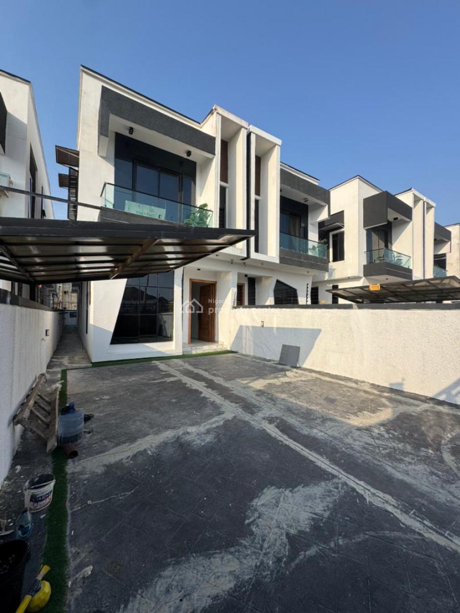 Nicely Built 4 Bedroom Semi-detached with Bq in a Serene Estate., Orchid, Lekki Lagos., Lekki, Lagos, Semi-detached Duplex for Sale