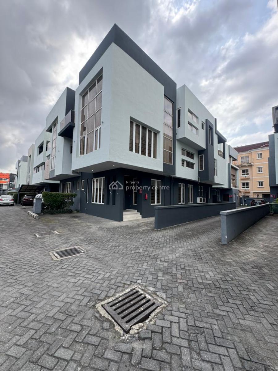 Very Spacious 5 Bedroom Semi Detached Duplex with Bq, Osapa, Lekki, Lagos, Semi-detached Duplex for Sale