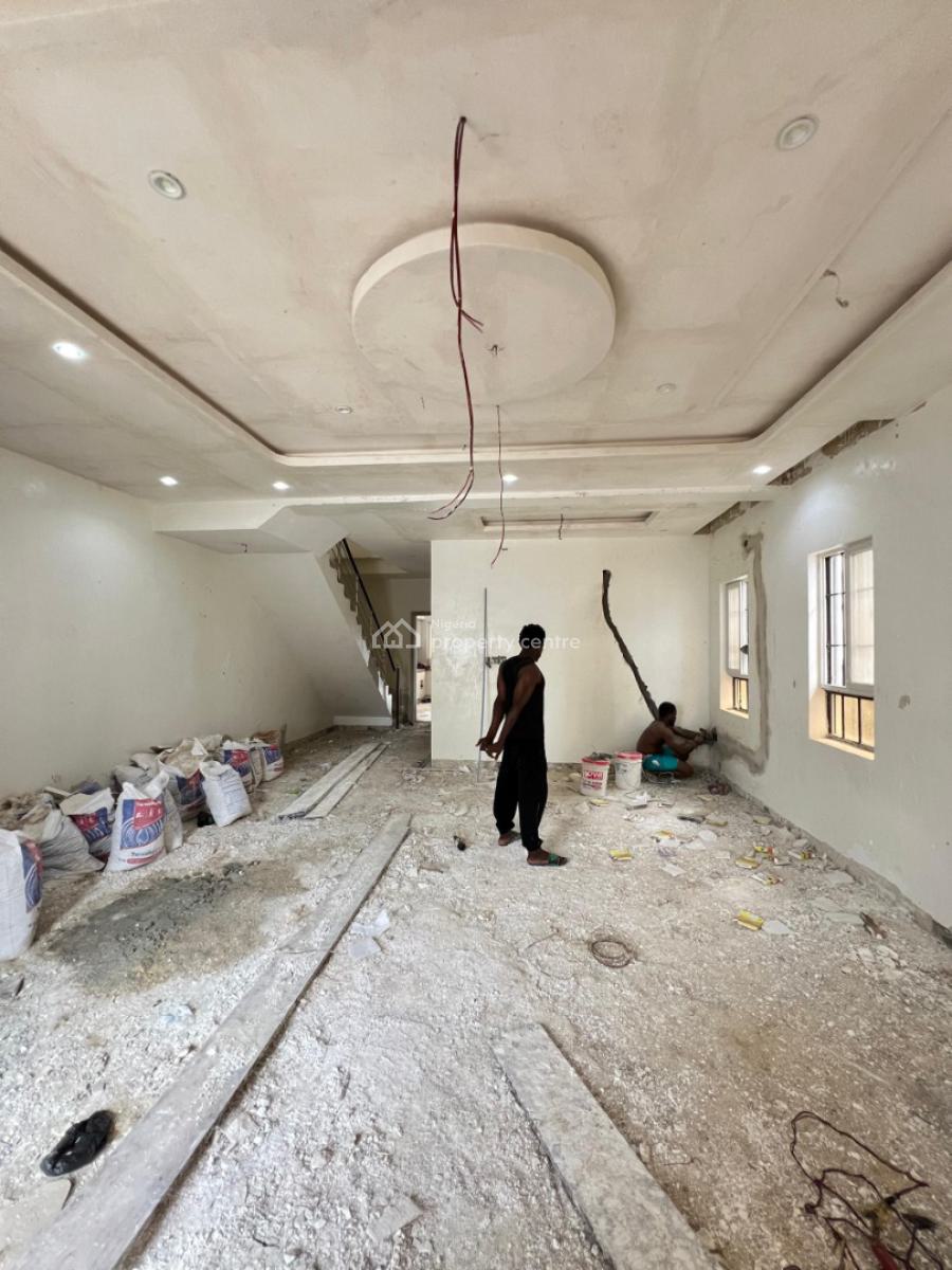 Spacious 4-bedroom Semi-detached Duplex with Bq in a Code Access Estate, Ikate, Lekki, Lagos, Semi-detached Duplex for Sale