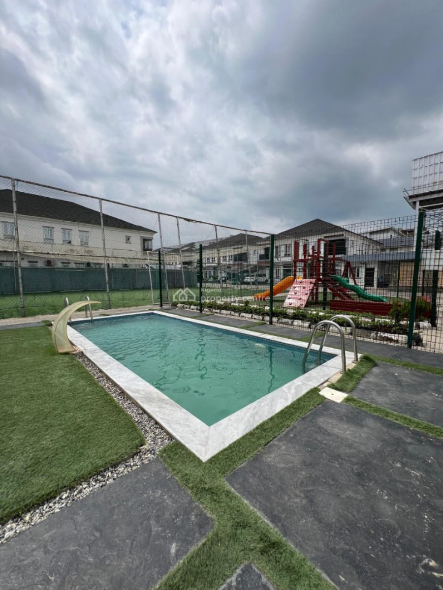 Spacious 4-bedroom Semi-detached Duplex with Bq in a Code Access Estate, Ikate, Lekki, Lagos, Semi-detached Duplex for Sale