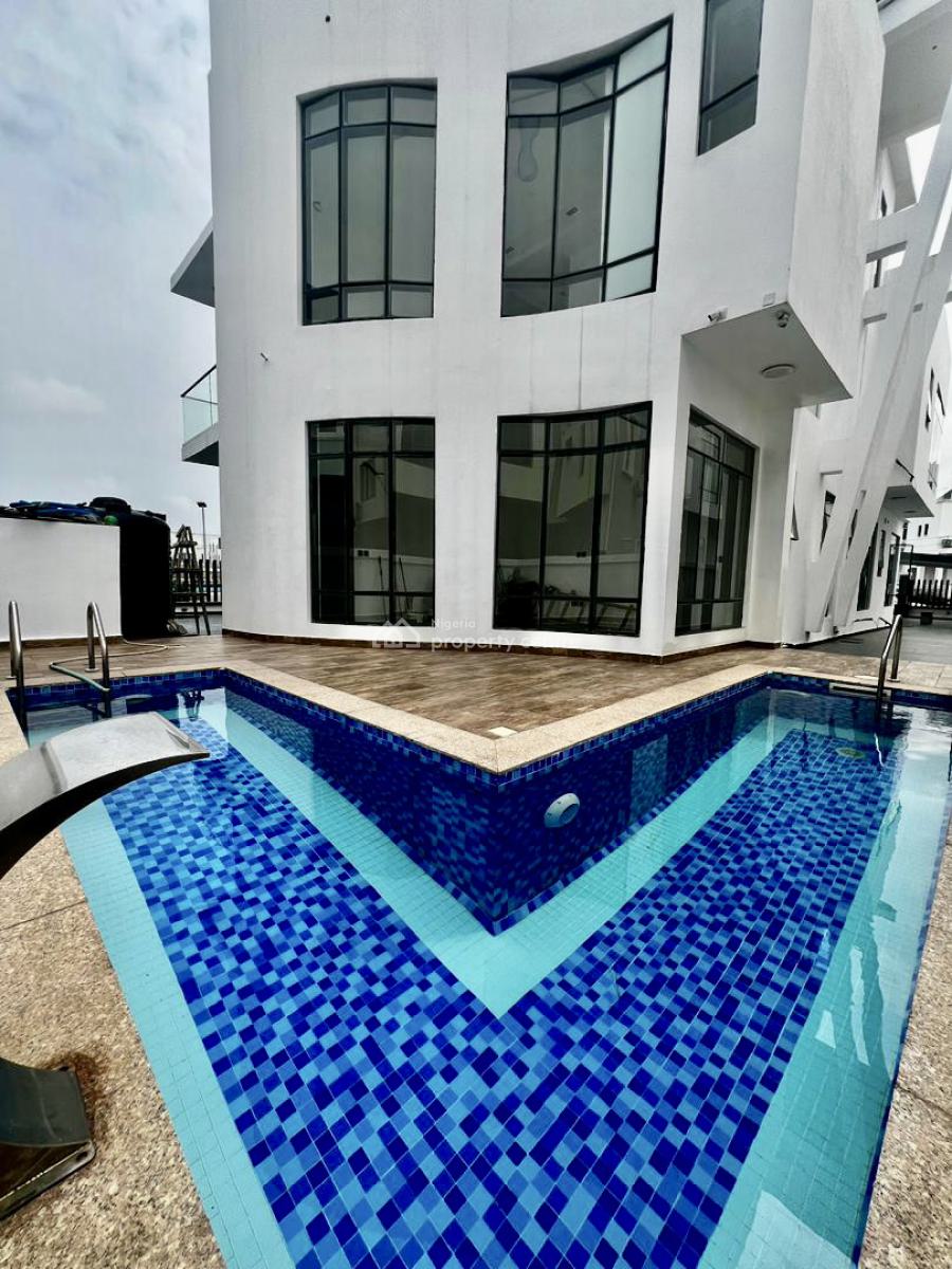 Contemporary Luxury 5 Bedroom Smart Home with Pool, Cinema & Gym, Pinnock Estate, Osapa, Lekki, Lagos, Detached Duplex for Sale