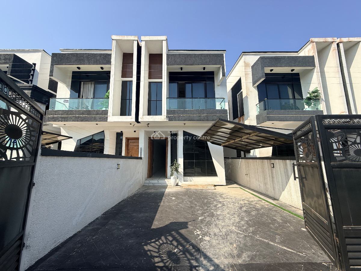 Newly Built 4 Bedroom Semi Detached House, Orchid Road, Lekki, Lagos, Semi-detached Duplex for Sale