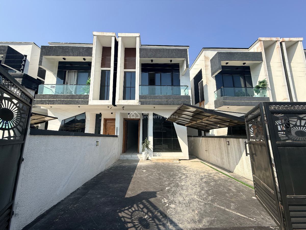 Newly Built 4 Bedroom Semi Detached House, Orchid Road, Lekki, Lagos, Semi-detached Duplex for Sale