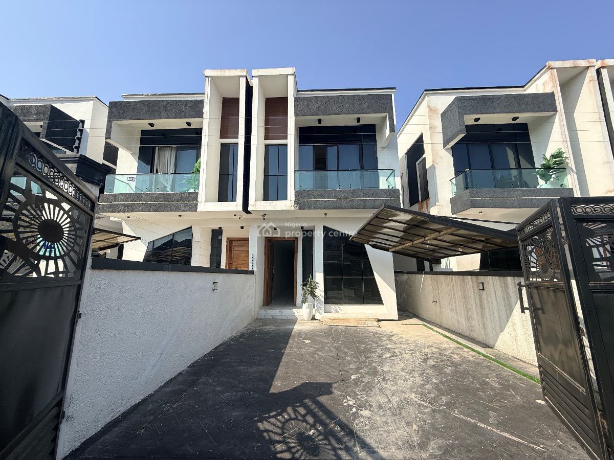 Newly Built 4 Bedroom Semi Detached House, Orchid Road, Lekki, Lagos, Semi-detached Duplex for Sale