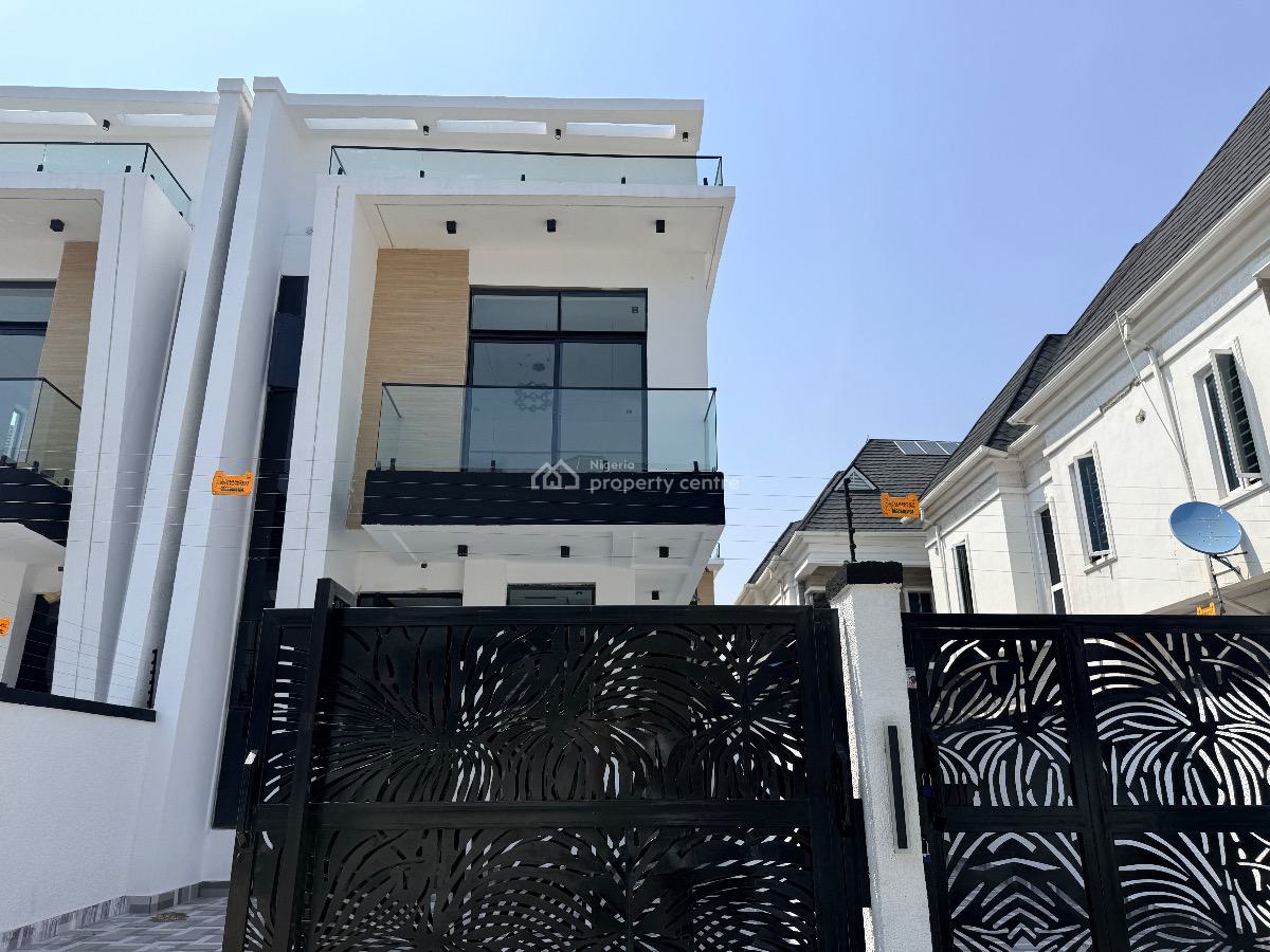 Newly Built 4 Bedroom Detached Duplex with a Bq, Orchid Road, Lekki, Lagos, Detached Duplex for Sale