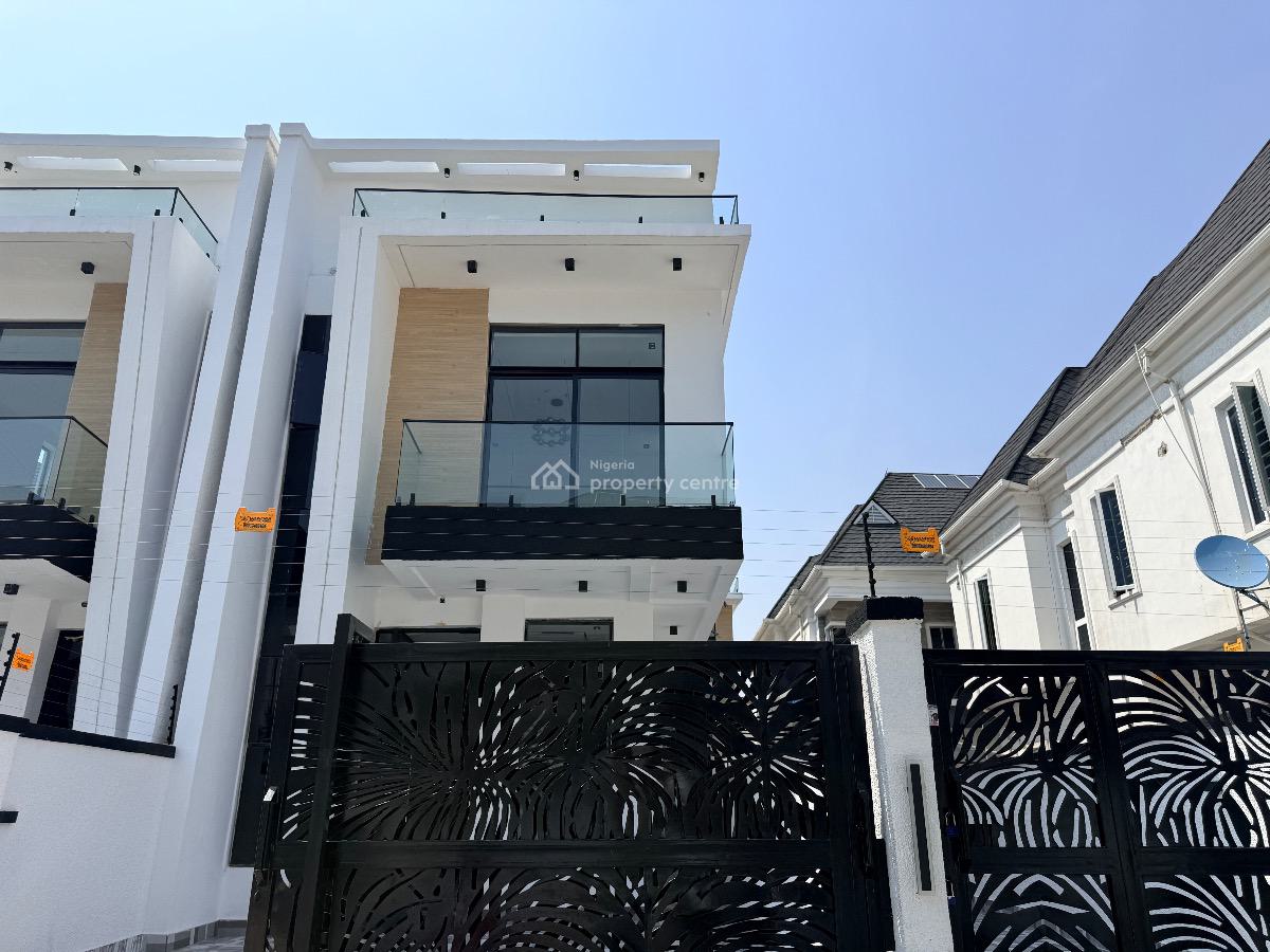 Newly Built 4 Bedroom Detached Duplex with a Bq, Orchid Road, Lekki, Lagos, Detached Duplex for Sale