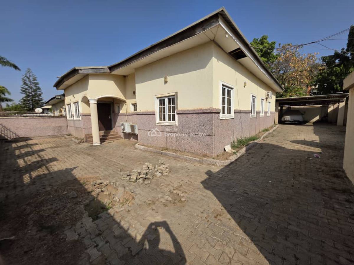 3 Bedroom Bungalow with 2 Bq, Life Camp, Abuja, Detached Bungalow for Rent