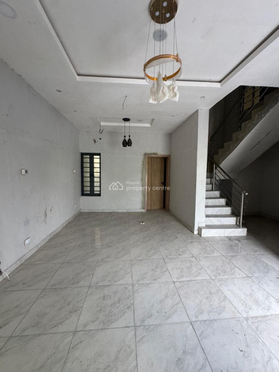 Very Spacious. Newly Built 4 Bedroom Semi-detached Duplex with Bq, Chevron Toll Gate, Orchid Road, Lekki, Lagos, Semi-detached Duplex for Sale