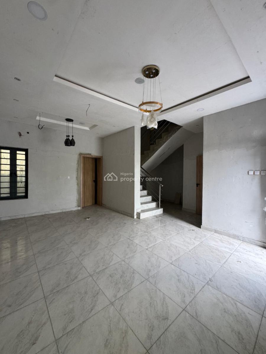 Very Spacious. Newly Built 4 Bedroom Semi-detached Duplex with Bq, Chevron Toll Gate, Orchid Road, Lekki, Lagos, Semi-detached Duplex for Sale