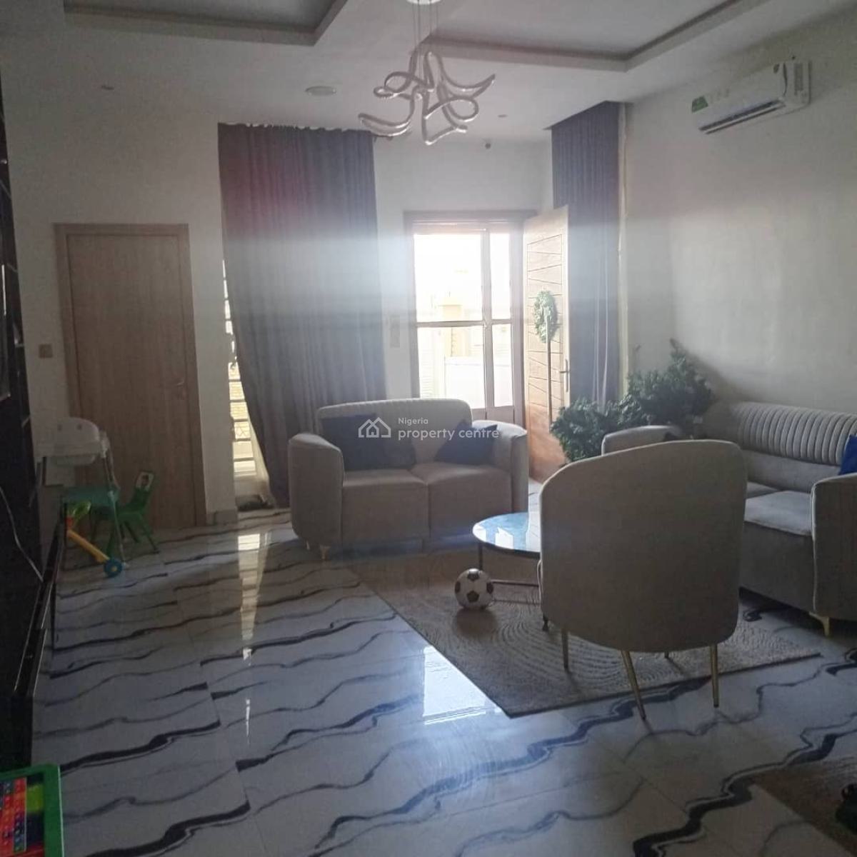 4 Bedroom Fully Furnished Semi Detached Duplex, Orchid Road, Lekki, Lagos, Detached Duplex for Rent