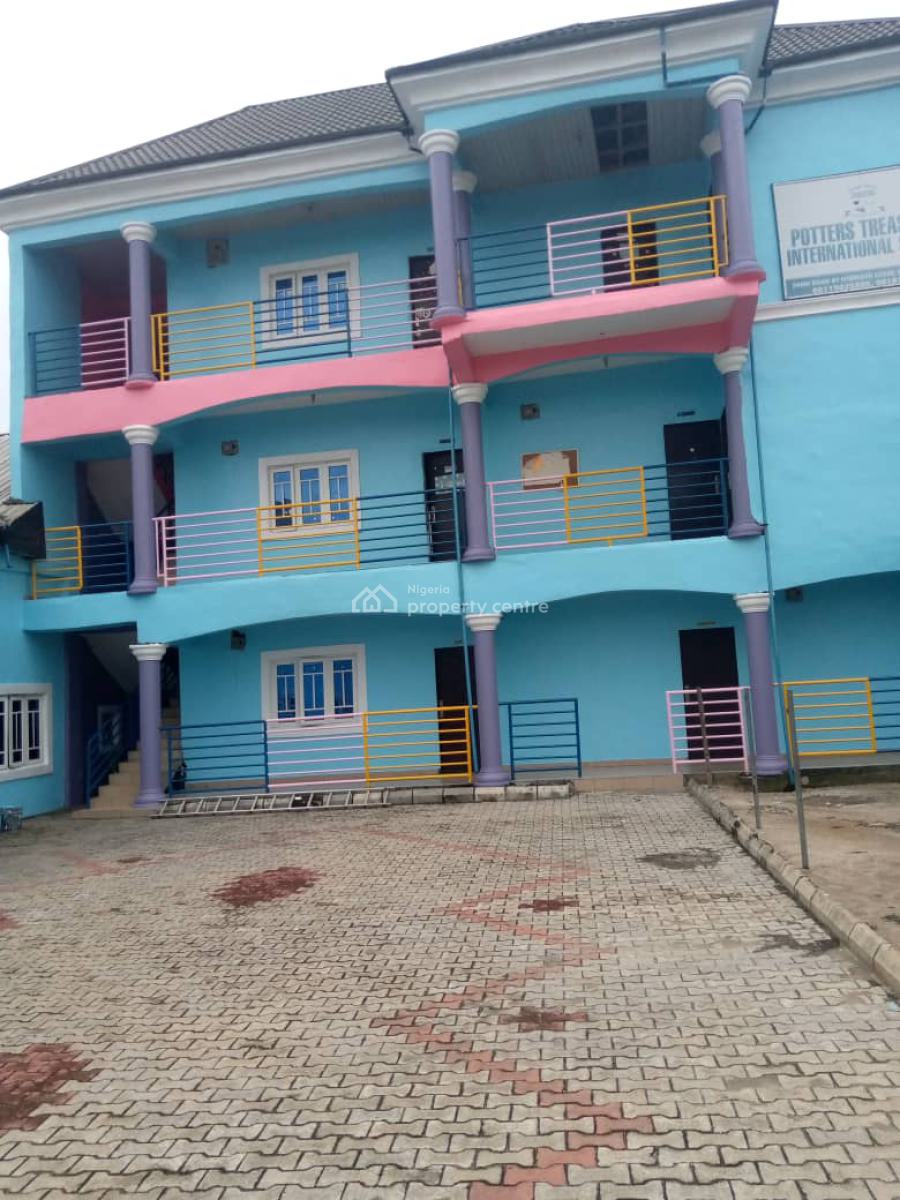 5 Plots with a Structure on It, Rumuahalu, Port Harcourt, Rivers, School for Sale