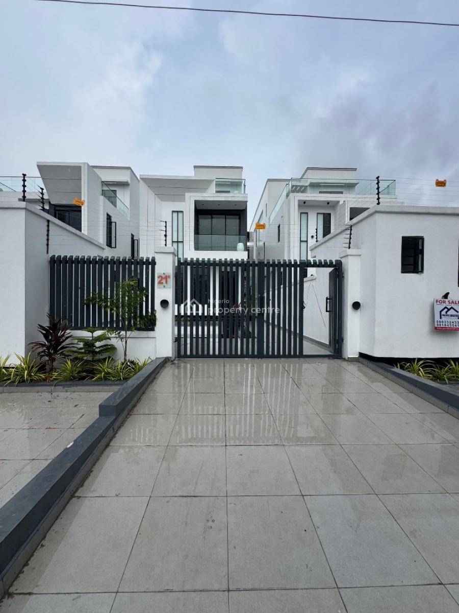 Newly Built 5-bedroom Duplex for with a Rooftop Terrace, Gym, Lekki Phase 1, Lekki, Lagos, Detached Duplex for Sale