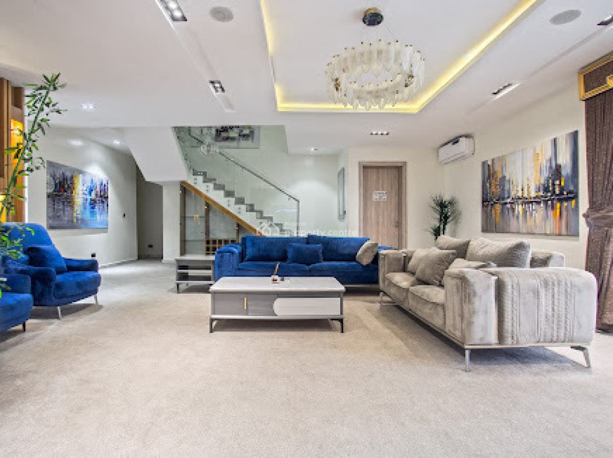 a Fully Furnished 4 Bedrooms Penthouse with Excellent Facilities, Qmb Road, Ikate, Lekki, Lagos, House for Rent