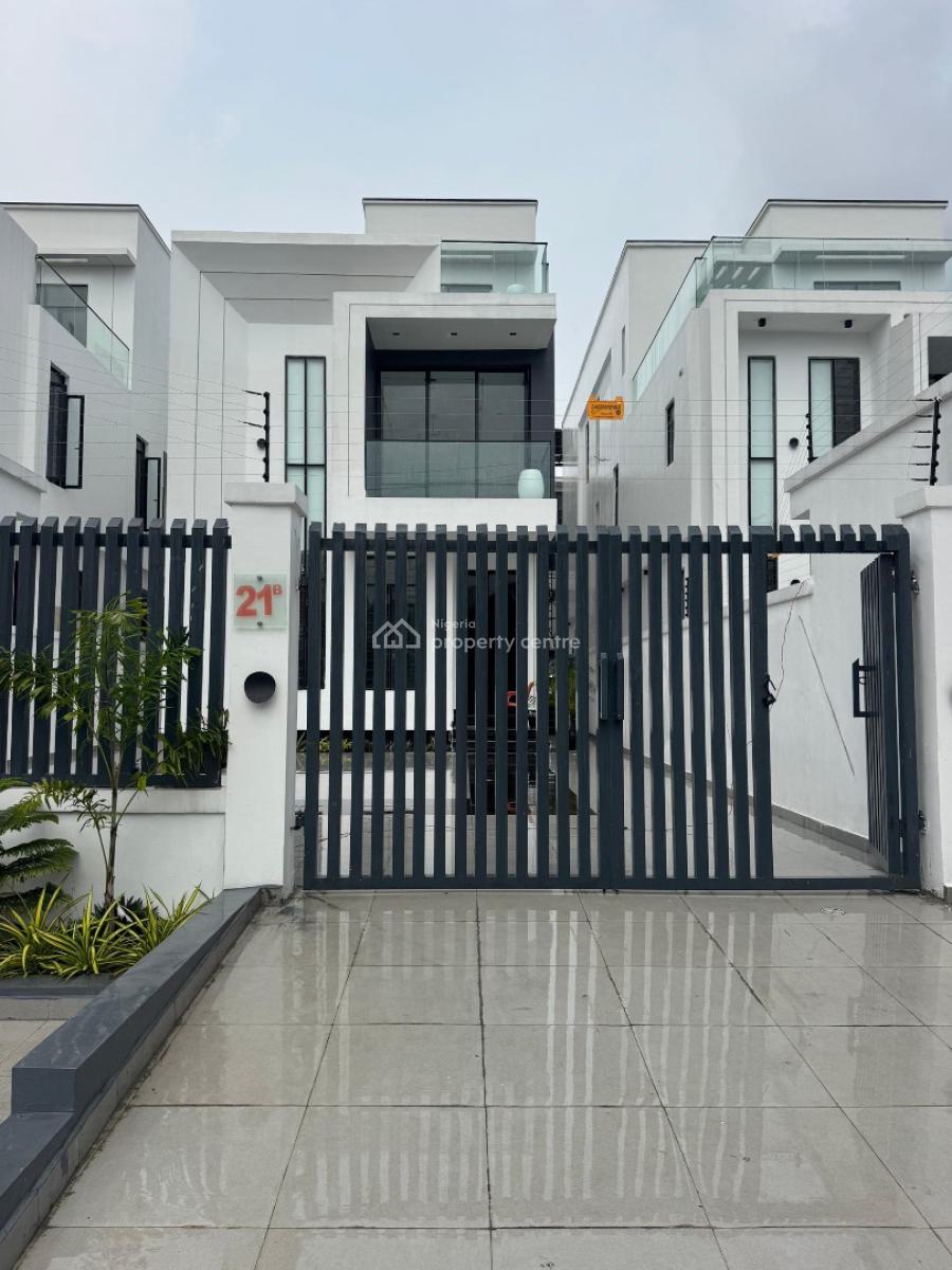 Newly Built 5-bedroom Duplex with a Rooftop Terrace, Gym House, Cinema, Lekki, Lagos, Detached Duplex for Sale