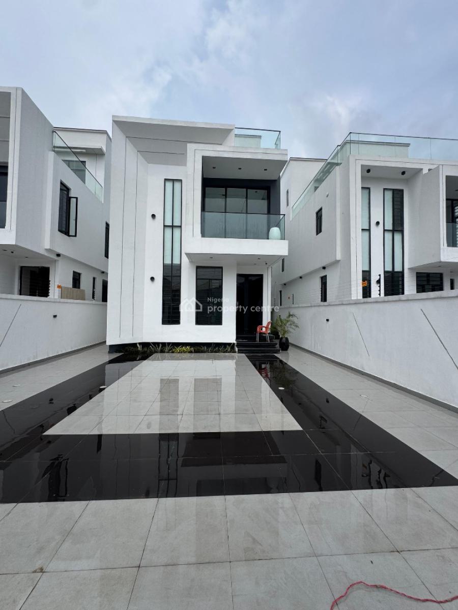 Newly Built 5-bedroom Duplex with a Rooftop Terrace, Gym House, Cinema, Lekki, Lagos, Detached Duplex for Sale