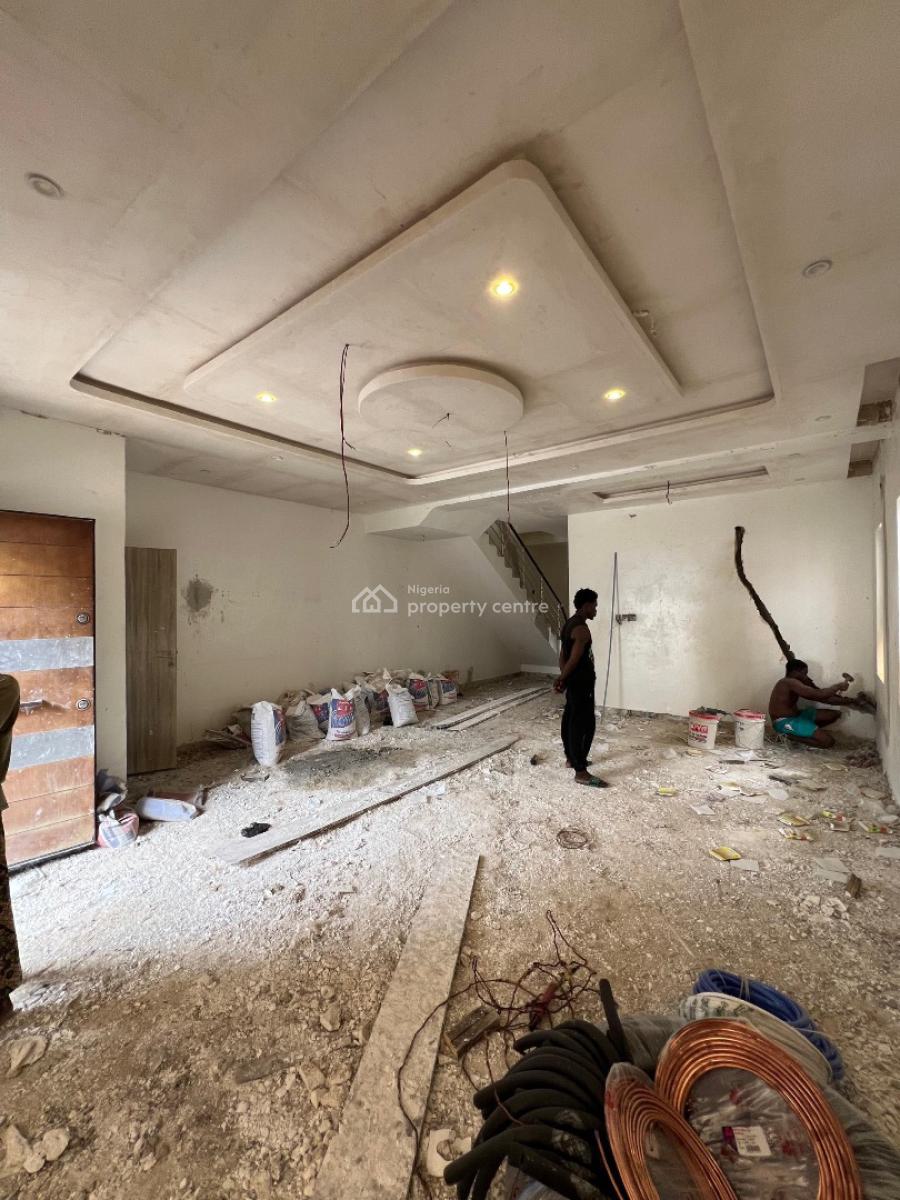 Elegant 4 Bedroom Semi Detached Duplex with a Bq, Ikate, Lekki, Lagos, House for Sale