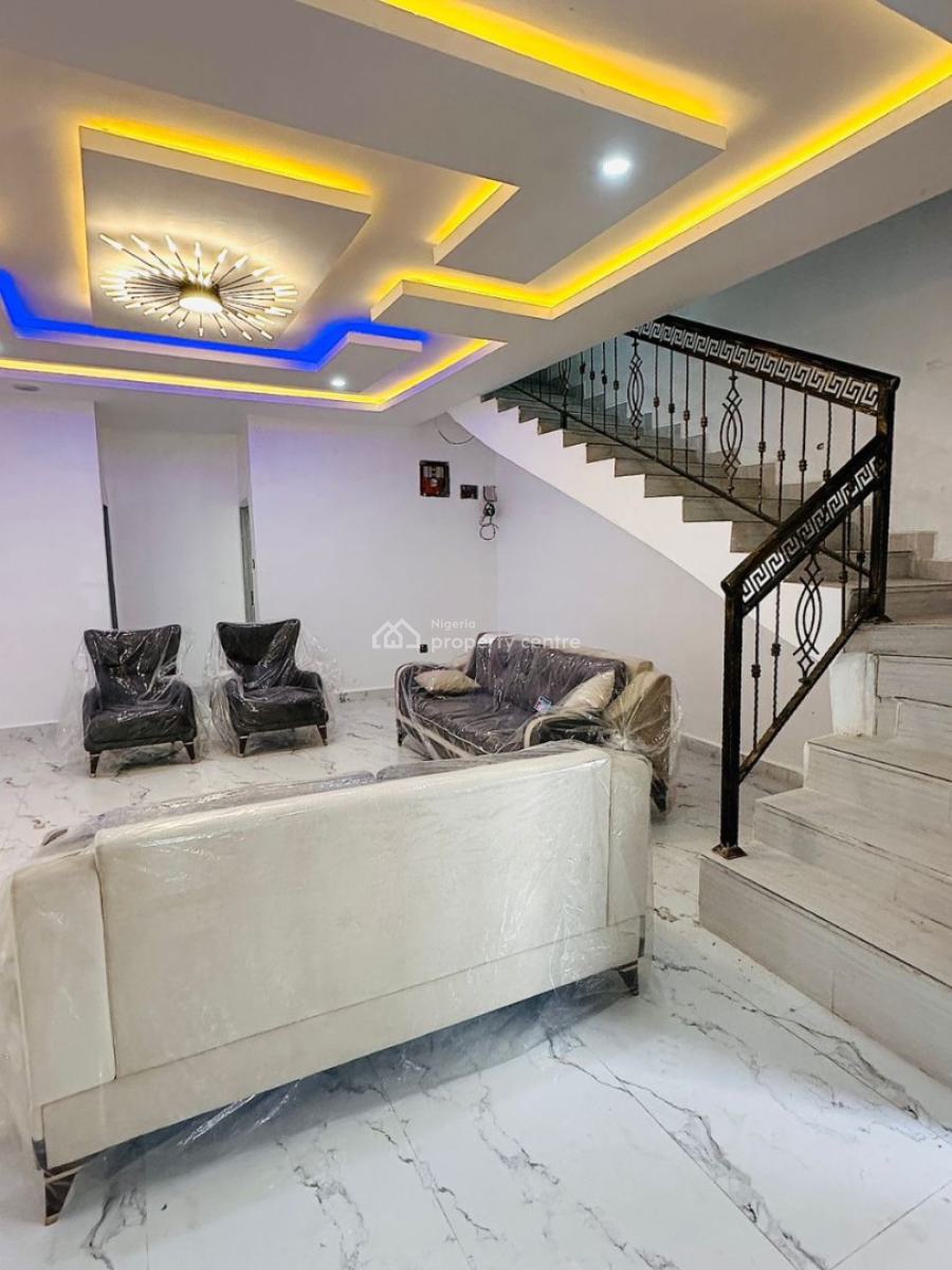 Newly Built Furnished 3 Bedroom Semi Smart Terraced Duplex, Larix Estate, Apo, Abuja, Terraced Duplex for Sale