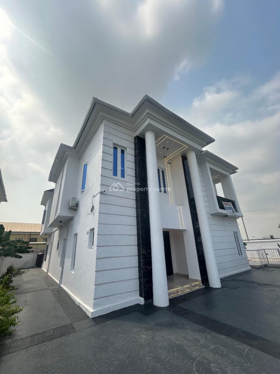 Newly Built Five Bedroom, Fully Detached Duplex with a Room Bq, Osapa, Lekki, Lagos, Detached Duplex for Sale