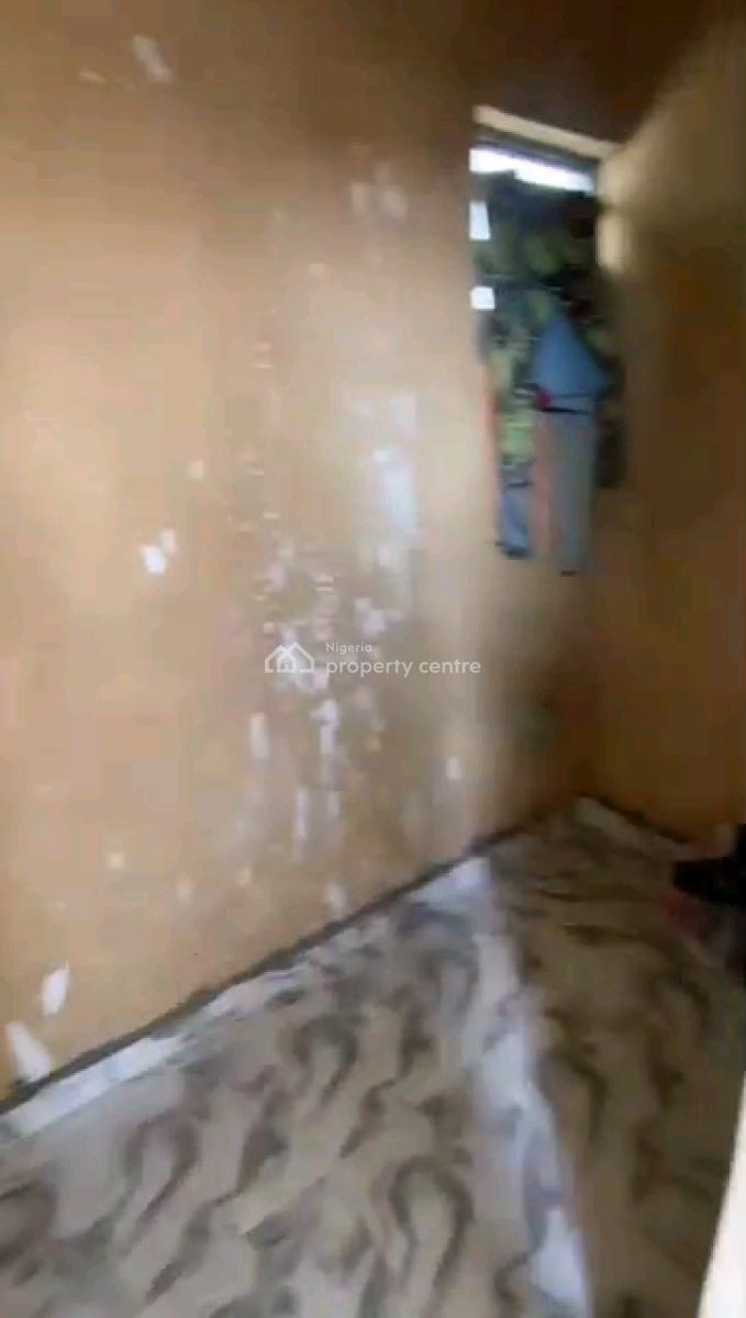 Newly Built Mini Upflat with 2t1b All Tilled with Kitchen Cabs, Ifako, Gbagada, Lagos, Mini Flat (room and Parlour) for Rent