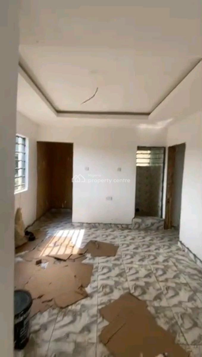 Newly Built Mini Upflat with 2t1b All Tilled with Kitchen Cabs, Ifako, Gbagada, Lagos, Mini Flat (room and Parlour) for Rent