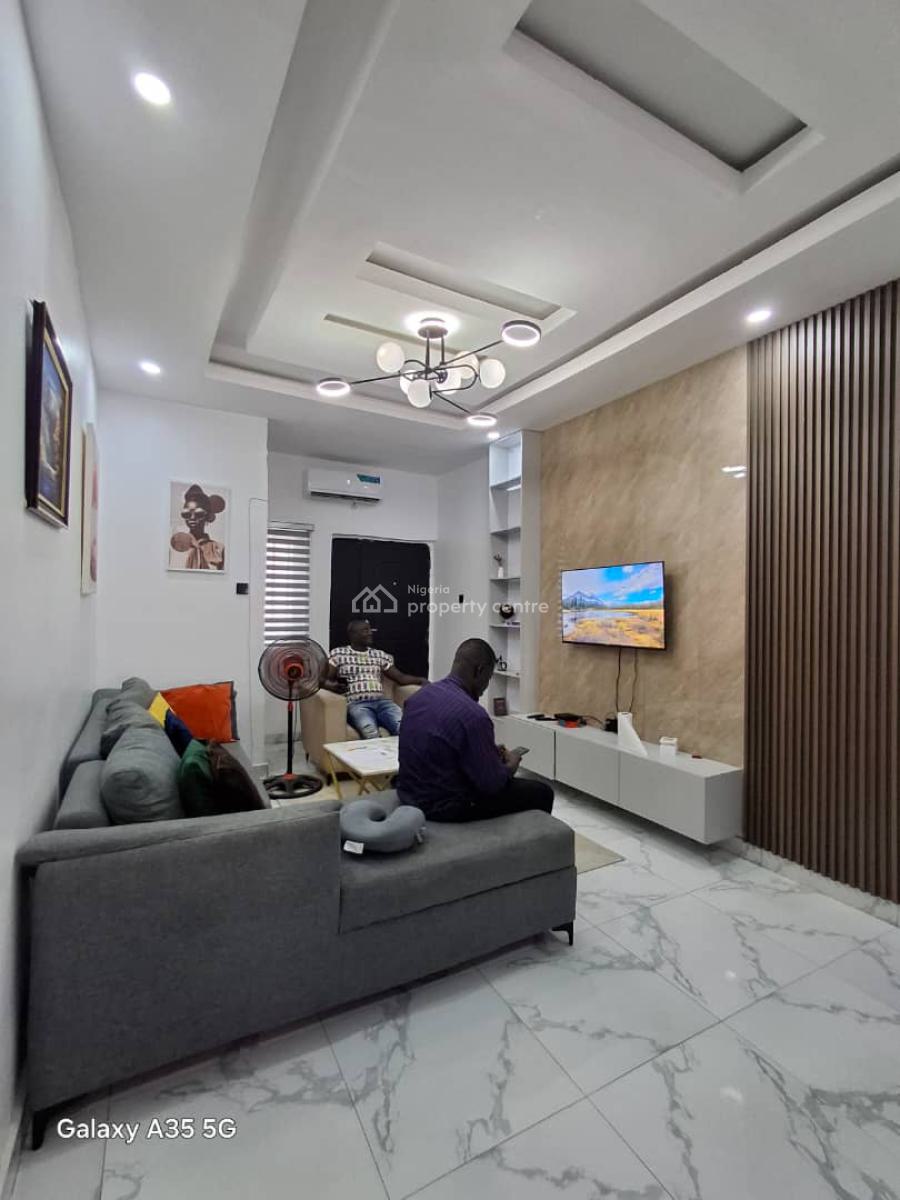 a Fully Furnished 2 Bedrooms Flat ,upstairs with Personal Staircase, Good News Estate, Sangotedo, Ajah, Lagos, Flat / Apartment for Sale