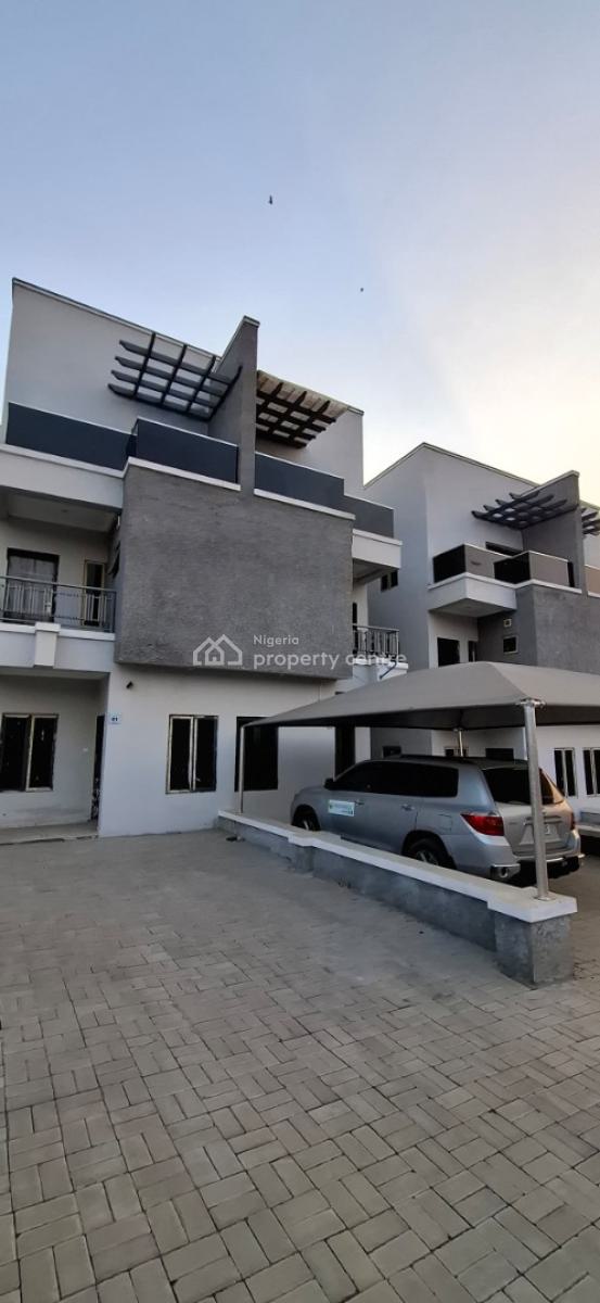 Four Bedroom Terraced Duplex, Guzape District, Abuja, Terraced Duplex for Rent