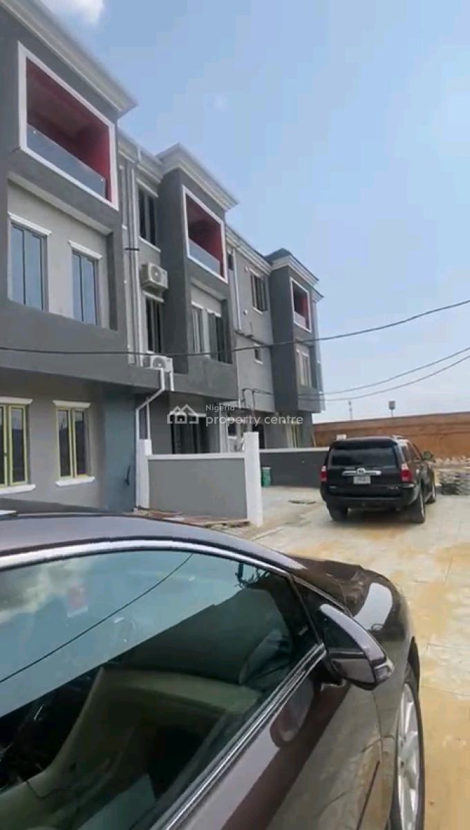a Block of 6 Units 2 Units of 4 Bedroom Terrace Duplex with Bq, Jonsland Estate, Ifako, Gbagada, Lagos, Terraced Duplex for Sale
