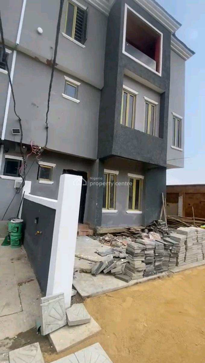 a Block of 6 Units 2 Units of 4 Bedroom Terrace Duplex with Bq, Jonsland Estate, Ifako, Gbagada, Lagos, Terraced Duplex for Sale