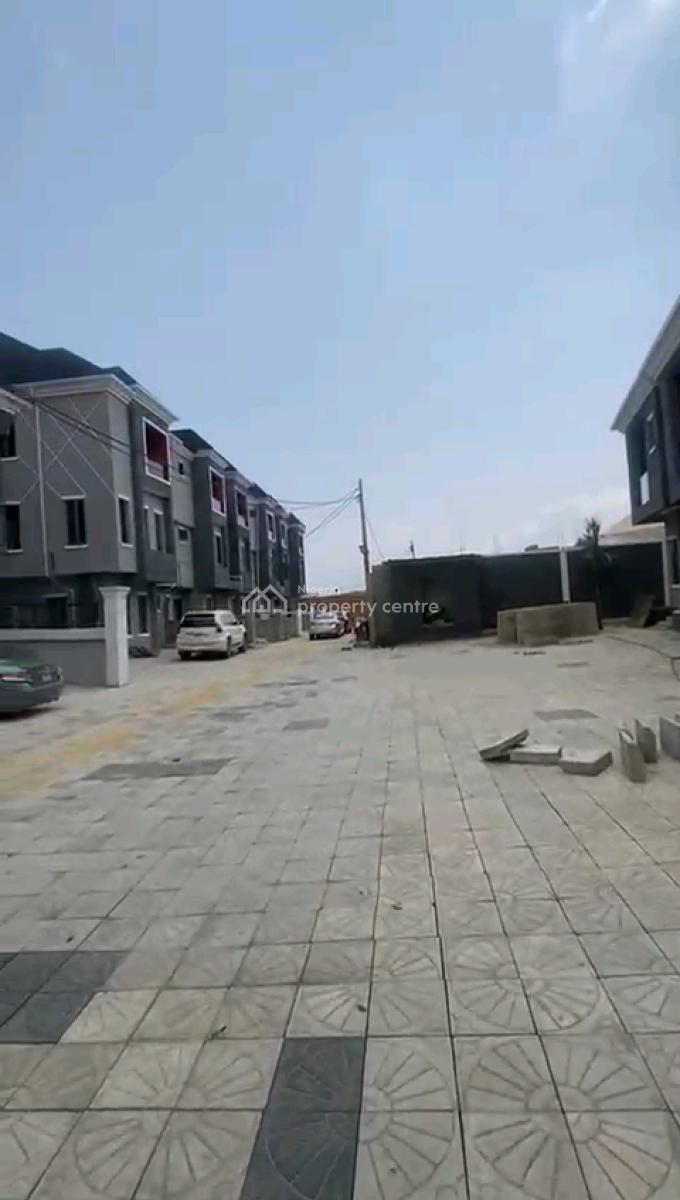 a Block of 6 Units 2 Units of 4 Bedroom Terrace Duplex with Bq, Jonsland Estate, Ifako, Gbagada, Lagos, Terraced Duplex for Sale