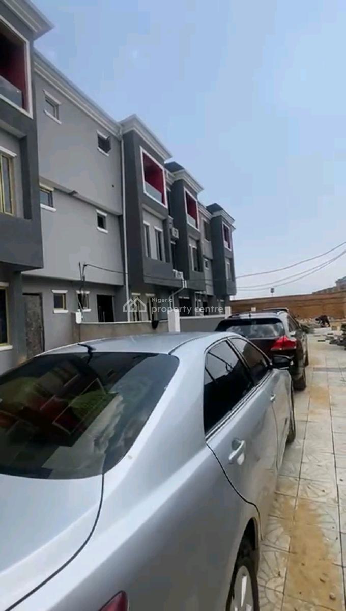 a Block of 6 Units 2 Units of 4 Bedroom Terrace Duplex with Bq, Jonsland Estate, Ifako, Gbagada, Lagos, Terraced Duplex for Sale