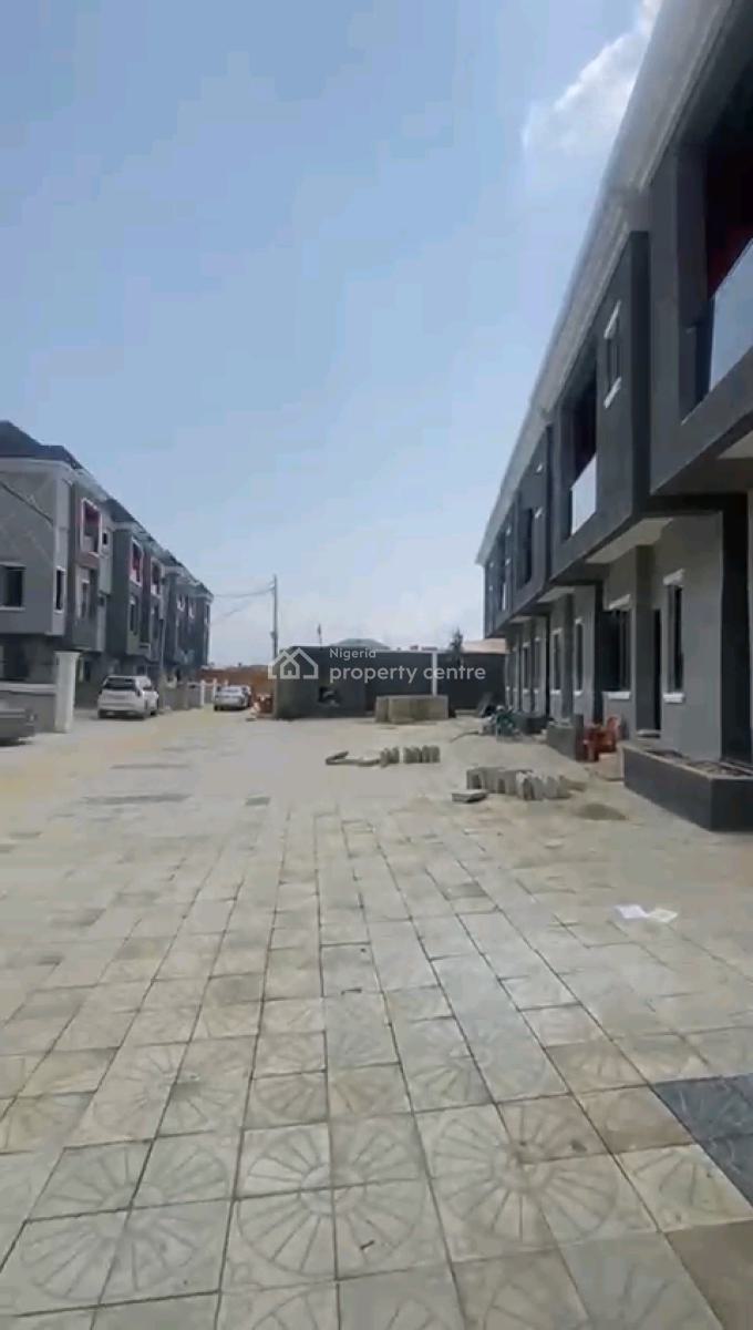 a Block of 6 Units 2 Units of 4 Bedroom Terrace Duplex with Bq, Jonsland Estate, Ifako, Gbagada, Lagos, Terraced Duplex for Sale