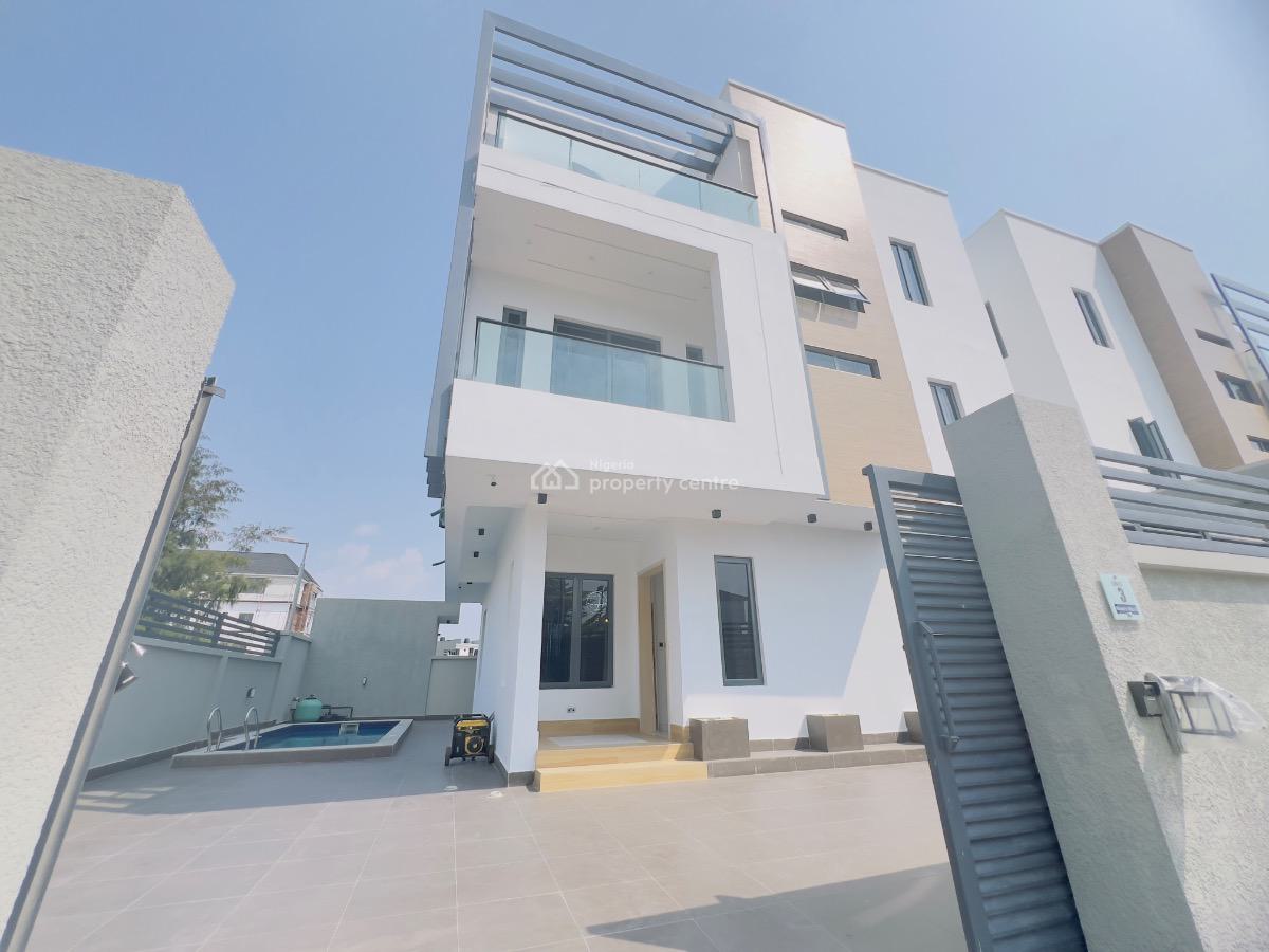 5 Bedroom Detached Duplex with Bq, Off Freedom Way, Ikate, Lekki, Lagos, Detached Duplex for Sale