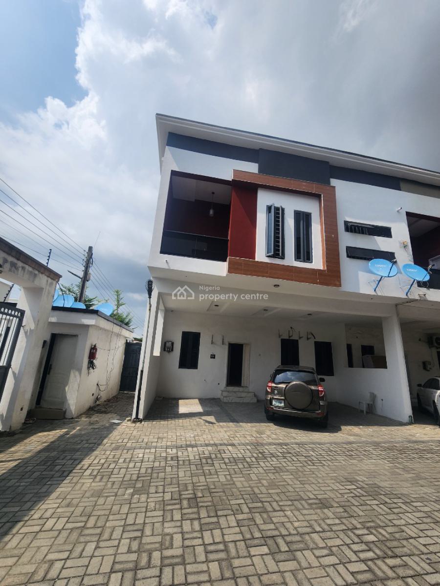 Executive Corner Piece 4 Bedroom Terrace House, Spring Garden Estate, Orchid Road, Lekki, Lagos, Terraced Duplex for Sale