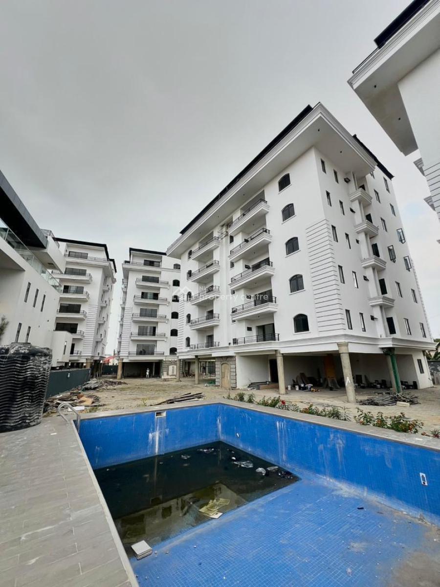 Exquisite 2-bedroom Penthouse with Bq, Elevator, Gym, and Pool, Penthouse with Bq, Elevator, Gym, and Pool, Agungi, Lekki, Lagos, Flat / Apartment for Sale