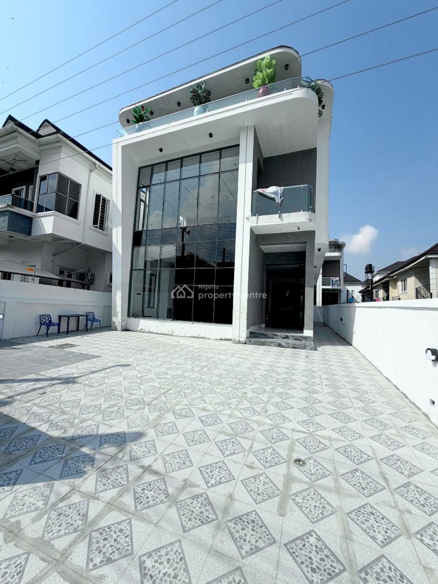 Contemporary 5 Bedroom Fully Detached Duplex, Chevron, Lekki, Lagos, Detached Duplex for Sale