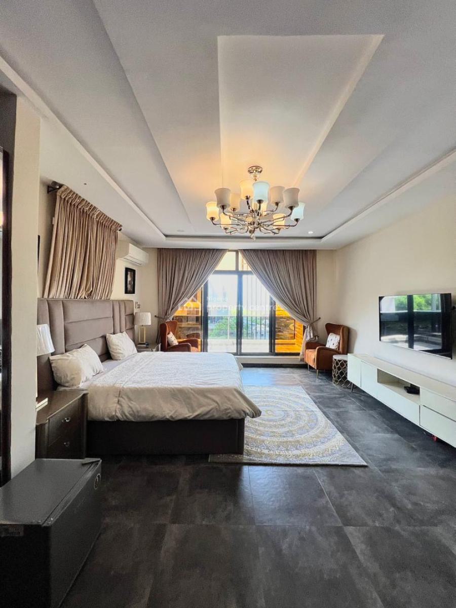 Furnished Self Compound 5 Bedroom Semi Detached House with 2 Rooms Bq, Inside The Prestigious Parkview Estate, Ikoyi, Lagos, Semi-detached Duplex for Rent
