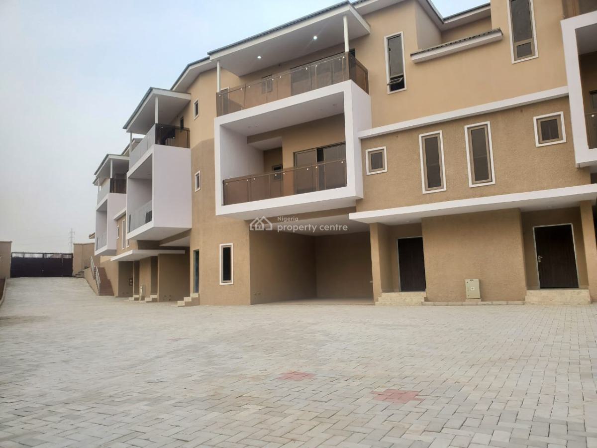4 Bedroom Terrace Duplex, By Guzape Main, Guzape District, Abuja, Terraced Duplex for Sale