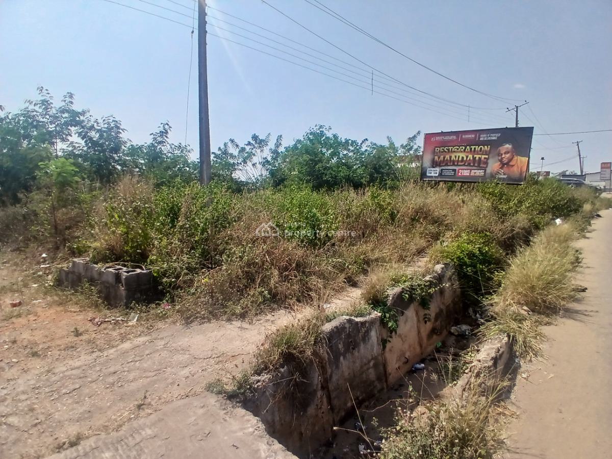 a Well Located 1200sqm Commercial Land Facing The Major Road, Save and Serve, Ologuneru Road, Ibadan, Oyo, Commercial Land for Sale