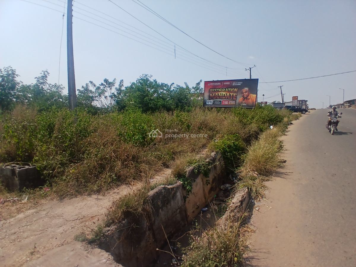 a Well Located 1200sqm Commercial Land Facing The Major Road, Save and Serve, Ologuneru Road, Ibadan, Oyo, Commercial Land for Sale